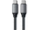 Кабели и Адаптери Satechi USB-C to USB-C Short Cable - 25cm - Space Grey