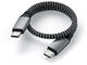 Кабели и Адаптери Satechi USB-C to USB-C Short Cable - 25cm - Space Grey