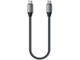 Кабели и Адаптери Satechi USB-C to USB-C Short Cable - 25cm - Space Grey