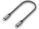 Кабели и Адаптери Satechi USB4 C-To-C Braided Cable 40 Gbps 25cm - Grey