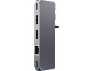 USB Хъб Satechi Aluminium Pro Hub Mini , Space Grey