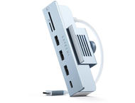 USB Хъб Satechi USB-C Clamp Hub за 24-инчов iMac, Blue