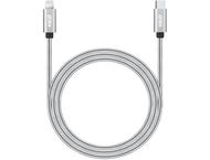 Кабели и Адаптери Next One USB-C to Lightning Metallic Cable 1.2m Silver
