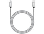 Кабели и Адаптери Next One USB-C to Lightning Metallic Cable 1.2m Silver