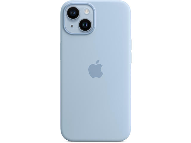 Калъфи Apple iPhone 14 Silicone Case with MagSafe - Sky (SEASONAL 2023 Spring)