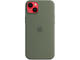 Калъфи Apple iPhone 14 Plus Silicone Case with MagSafe - Olive (SEASONAL 2023 Spring)
