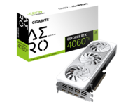 Видео карти GIGABYTE GeForce RTX 4060 TI AERO OC 8GB