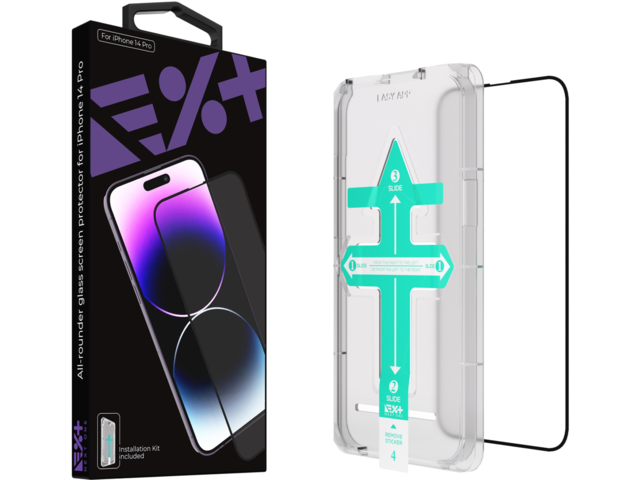 Защитно фолио Next One All-rounder glass screen protector for iPhone 14 Pro