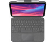 Клавиатури Logitech Combo Touch за iPad (10-то поколение) - Oxford Grey - UK