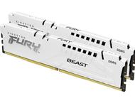 Оперативна памет 32GB (2x16GB) DDR5 5200 MT/s Kingston FURY BEAST White
