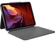 Клавиатури Logitech Rugged Folio за iPad (10-то поколение) - Oxford Grey - US