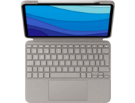 Клавиатури Logitech Combo Touch за iPad Pro 12,9-инчов (5-то и 6-то поколение) - Sand - UK