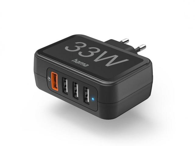 Зарядни устройства Hama 33W, в черно