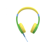 Слушалки Hama "Kids Guard"  green-yellow