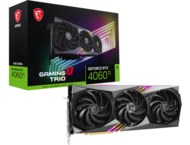 Видео карти MSI GeForce RTX 4060 Ti GAMING X TRIO 8G