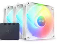 Вентилатори NZXT F120 RGB Core Triple Pack White