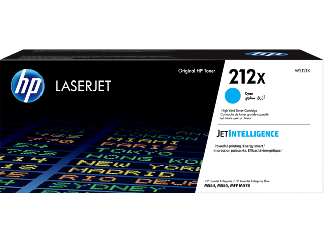 Консумативи HP 212X High Yield Cyan Original LaserJet Toner Cartridge