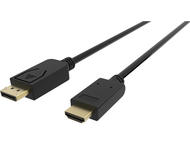 Кабели и Адаптери VCom Кабел Display Port M / HDMI M - 4K 60Hz - CG609-1.8m