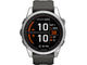 Смарт часовници Garmin fenix 7S Pro Solar Edition - Silver с Graphite каишка
