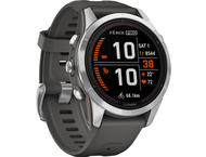 Смарт часовници Garmin fenix 7S Pro Solar Edition - Silver с Graphite каишка