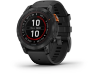 Смарт часовници Garmin Fenix 7 Pro Solar Edition - Slate Grey с Black каишка