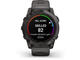 Смарт часовници Garmin fenix 7X Pro Sapphire Solar Edition - Carbon Gray DLC Titanium с Vented Titanium каишка