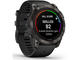Смарт часовници Garmin fenix 7X Pro Sapphire Solar Edition - Carbon Grey DLC Titanium с Black каишка