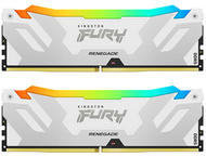 Оперативна памет 32GB (2x16GB) DDR5 6400 MT/s Kingston Fury Renegade RGB White