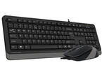 Клавиатури A4TECH Fstyler F1010, в сиво