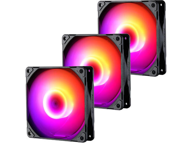 Вентилатори Phanteks M25 120MM PWM D-RGB Black Triple Pack