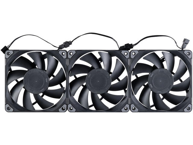 Вентилатори Phanteks M25 120MM PWM Black Triple Pack