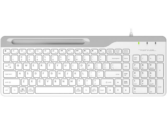 Клавиатури A4tech Fstyler FK25, бяла