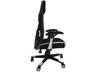 Геймърски столове RFG Soft Game, черно-бял