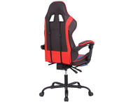 Геймърски столове RFG Max Game, екокожа, черно-червен