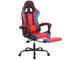 Геймърски столове RFG Max Game, екокожа, черно-червен