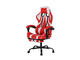 Геймърски столове RFG Max Game, екокожа, червен и бял