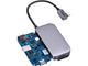 USB Хъб Baseus PadJoy 6-портов адаптер Type-C HUB Dark gray