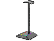 Стойки за слушалки FragON - Watchtower 2U RGB headset & headphone holder, Black