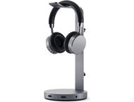 Стойки за слушалки Satechi Aluminum Headphone Stand Hub - Space Grey