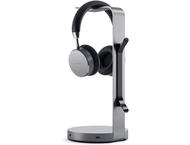 Стойки за слушалки Satechi Aluminum Headphone Stand Hub - Space Grey