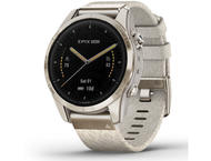 Смарт часовници Garmin Epix Pro (Gen 2) Sapphire Edition 42 мм Soft Gold с Cream Heathered Nylon каишка