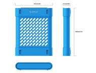 Калъфи за външни дискове Orico PHS-25-BL