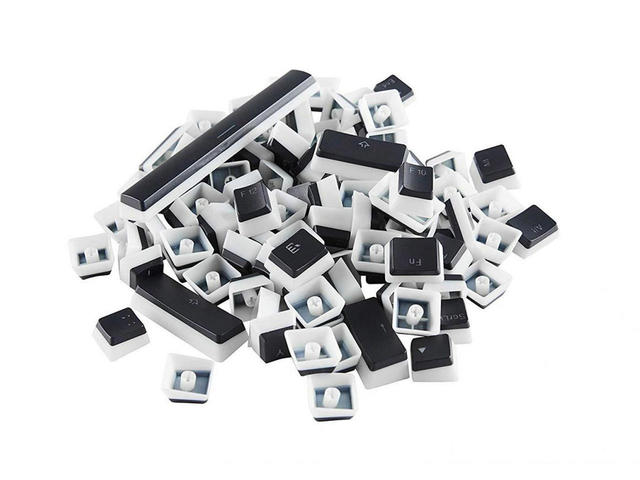 Капачки за клавиатури Glorious Aura Keycaps Black US-Layout