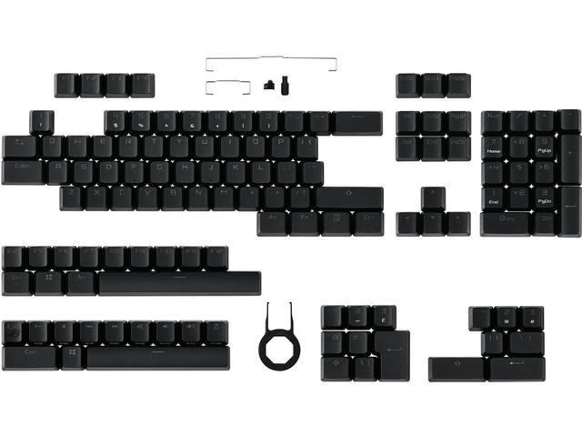 Капачки за клавиатури ASUS ROG PBT Doubleshot Keycap Set for gamers