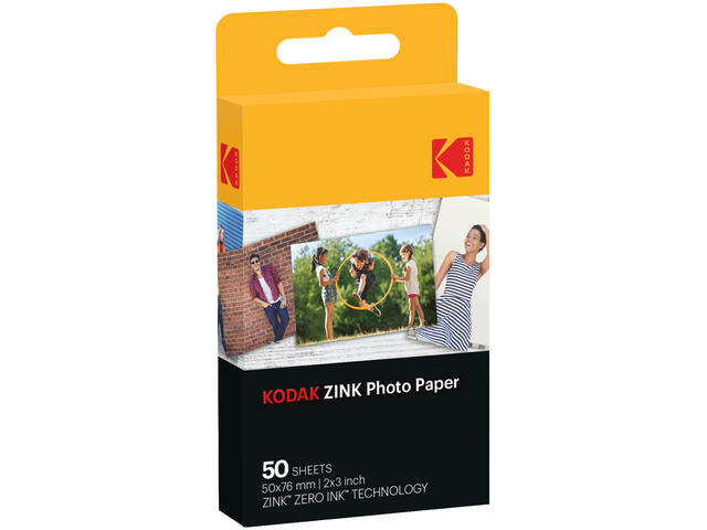 Хартия Kodak ZINK 2 x 3 инча, 50 броя