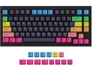 Капачки за клавиатури Keychron Rainbow 96-Keycap Set PBT Dye-Sub US Layout 