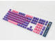 Капачки за клавиатури Ducky Ultra Violet 108-Keycap Set PBT Double-Shot US Layout