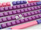 Капачки за клавиатури Ducky Ultra Violet 108-Keycap Set PBT Double-Shot US Layout