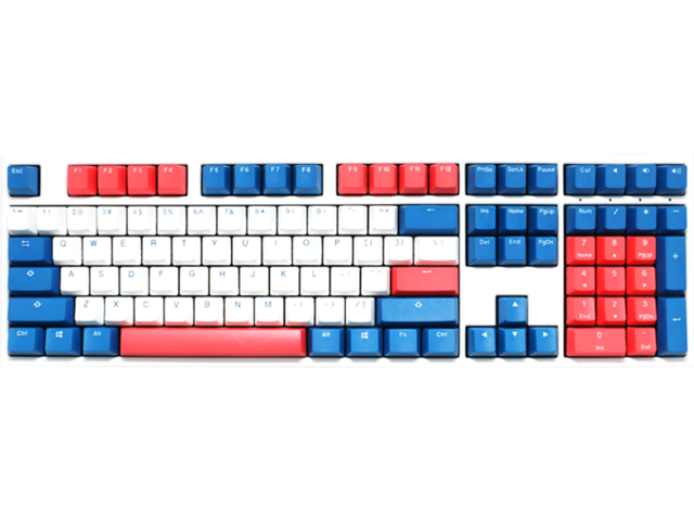 Капачки за клавиатури Ducky Bon Voyage 108-Keycap Set PBT Double-Shot US Layout