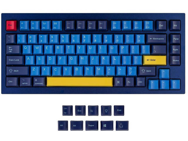 Капачки за клавиатури  Keychron Beach 92-Keycap Set PBT Dye-Sub US Layout 